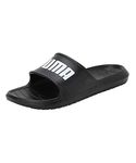 Puma Unisex Adults Divecat V2 Lite Slide Sandals, Puma Black-Puma White, 8 UK