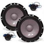 Alpine SXE-1751S Component System 280W Max, 45W RMS 6 1/2" 2-Way Component Speakers