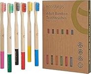 EcoSlurps Bamboo Toothbrushes (6 Ad