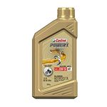 Castrol 06116 Power1 V-Twin 20W-50 Synthetic 4T Motorcycle Oil - 1 Quart Bottle, (Pack of 6)