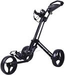 Powakaddy Twinline 4 Golf Push Trolley (Black)