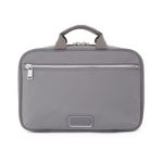 TUMI - Voyageur Madeline Cosmetic Bag - Makeup Case Organizers for Travel - Make Up Bag for Packing - Pack Flat Cosmetics Bag - Fog