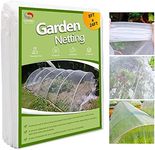 Garden Netting Pest Barrier, Plant Covers 8x24Ft Mesh Mosquito Net Bird Netting for Garden Protection, Plant Netting for Raised Garden Beds Row Cover