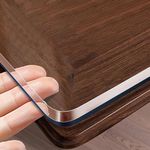 Zenmat 3mm Table Shield 36 x 60 Inches (91.5 x 152.5cm) Premium Transparent Dining Table Cover | Customizable Sizes | Heat-Resistant Up to 80°C | Waterproof, Stain-Free, Ultra-Clear