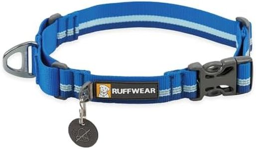 Ruffwear, Web Reaction Dog Collar, Martingale Collar for On-Leash Walking, Blue Pool, 14"-17"
