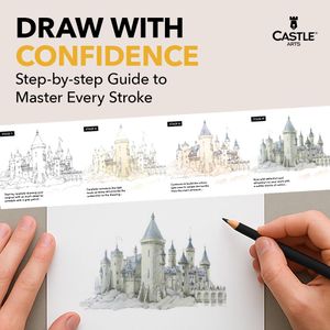 Castle Art 120 Colored Pencils Set – Artist Quality, Vibrant Colors