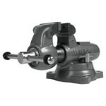 Wilton Machinist Bench Vise, 4" Jaw Width, 6-1/2" Jaw Opening, 3-1/2" Throat (Model 400S)