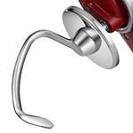 Gdrtwwh Stainless Steel Dough Hook Attachment for KitchenAid 4.5-5 Quart Tilt-Head Stand Mixer,Replacement Parts Bread Hook, Dishwasher Safe(Replace K45DH)