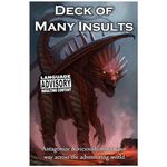 Loke Deck of Many Insults, RPG Card Deck of Vicious and Antagonizing Banter, for 2 to 10 Players and Ages 16