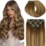 SURNEL Blonde Hair Extensions Clip 