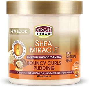 African Pride Shea Butter Miracle Bouncy Curls Pudding, 15 Ounce