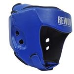 Karate Boxing Training Boxing Headgear for Men and Women, Youth Kickboxing Headwear, Head Guard for Training, Head Gear MMA Protective Helmet for Wrestling, Sparring, Karate (Blue, S/M)