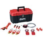 Master Lock Lockout Toolbox 12 Piece Kit- Electrical