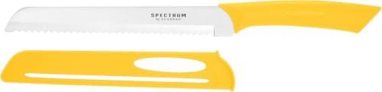 Spectrum by Scanpan Bread Knife, 20cm Stainless Steel Blade, Sunstruck