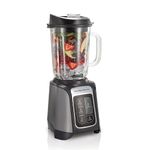 Hamilton Beach PowerMax Professional-Performance Blender for Shakes and Smoothies, Puree and Ice Crush, 48oz BPA-Free Glass Jar, 1680 Watts, Stainless Steel Blades (58600)