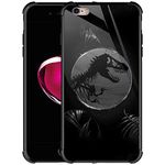 CARLOCA Compatible with iPhone 6S Case,iPhone 6 Cases for Girls Women Boys Men Young,Dinosaur Fossils Pattern Design Shockproof Anti-Scratch Case for iPhone 6/6S