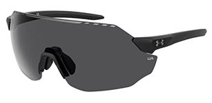 Under Armour UA HALFTIME Matt Black/Grey Oleophobic Cat. 99/1/120 unisex Sunglasses