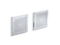 KOHLER K-8033-cp Soundtile Speakers(Pair of Speakers), Polished Chrome