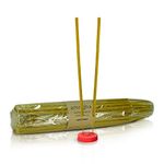 Iris Citronella Bamboo Garden Incense Stick (9 cm x 9 cm x 42 cm, Green, Set of 35 Sticks)