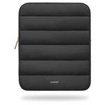 Vandel - The Original Puffy iPad Sleeve 9-11 Inch Tablet Sleeve, Black iPad Case for Women and Men, Cute iPad Air Pouch, iPad 9 10 Inch, 11 Inch Bag