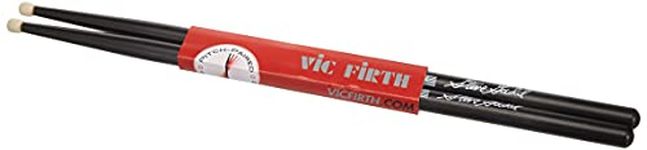 Vic FIrth - Signature Series Drumsticks - Steve Gadd - Nylon Tip - Black