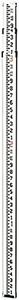 BOSCH CST/berger 06-808C Aluminum 8-Foot Telescoping Rod in Feet, Inches, and Eighths