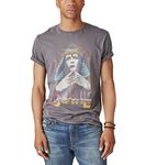 Lucky Brand Men's Bowie Graphic Tee, Rabbit, Medium