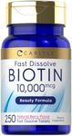 Biotin 10000mcg | 250 Fast Dissolve