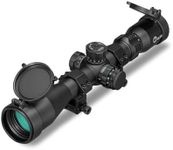 CVLIFE EagleFeather 4-16X44 Side Focus Parallax Rifle Scope for Hunting, Illuminated Mil-Dot Reticle, 30mm Tube Long Range Scope, Second Focal Plane Riflescope