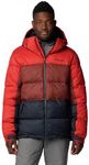 Columbia Men's Slope Style Jacket, Sail Red/Spice/Black, Large