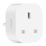 EIGHTREE Smart Plug That Work With Alexa & Google Home, Smart Home Smart Socket with Energy Monitoring, Remote Control, Timer & Schedule Function, 2.4Ghz Wi-Fi Only, No Hub Required, 1 Pack