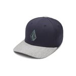 Volcom Men's Regular Full Stone Flexfit Hat, Ranger Green, Small