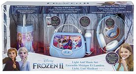 Ekids Disney Frozen 2 - FR-300 - Music & Light Bundle Consisting of Night Light, Karaoke Boombox and Headphones