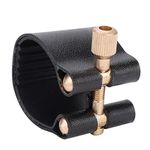 Artificial Leather Ligatures,Clarinet Ligature Kit Fine Processing Even Tones for Wind Instrument