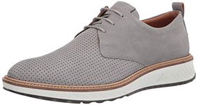 ECCO Men's St1 Hybrid Plain Toe Oxford, Wild Dove Nubuck Perforated, 6/6.5 UK