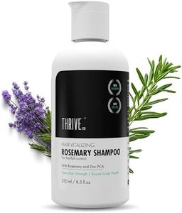 ThriveCo Rosemary Hair Shampoo For Voluminous Hair | Densifying & Stimulating Hair Growth | Promotes Hair Strength With Hyaplex™, Pea Peptide & Caffeine for Men & Women (250 ml)