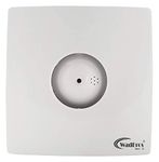 WADBROS 25-Watts Window or Glass Exhaust Fan (White)