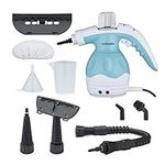 Vytronix HHG230 Portable Handheld Steam Cleaner, kills 99.9% bacteria, 9 in 1 Steamer, Steam Gun, Multipurpose for cleaning Bathroom, Kitchen, Floors, Windows, Car and Upholstery