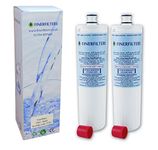 2 x Finerfilters Compatible Abode Water Filter Cartridge (AT2002 Safelock to Fit All Aquifier Taps)