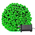 Tuokay Super Bright Plug in Fairy Lights with Memory Function, 23m 200 LED Indoor Decorative String Lights for Halloween Christmas Xmas Tree Gazebo Patio Yard Fence Wedding Ornament (Green)