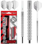 Red Dragon Javelin: 24g - 85% Tungsten Steel Darts with Flights and Stems