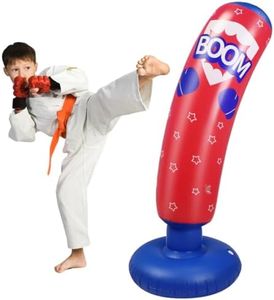 OLNIEZZL Toddler Heavy Punching Bag for Kids 49 Inches Boxing Dummy Inflatable Bopper Dinosaur Cool Fun Toys for Boys Sports Gifts Outdoor for Kids