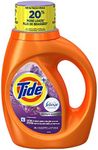 Tide Plus Febreze Freshness Liquid Laundry Detergent, Spring Renewal Scent, 1.09 L (24 Loads)