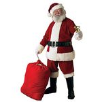 Rubie´s Deluxe Ultra Velvet Santa Suit Adult Costume Standard