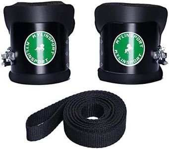 KYLIN SPORT Bottes d'Inversion - Bottes de gravité avec Fermeture de sécurité Bottes Suspendues Bottes de Gym Dispositif d'exercice Anti-gravité en Acier