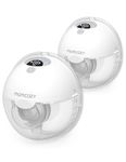 Momcozy Hands Free Breast Pump, 2 Pack, Gray