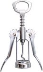 County Winged Corkscrew Bottle Opener - Wine Corkscrew Openers Stopper Beer Cap Remover Waiters Friend for Kitchen