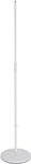 K&M Stands 26010-500-76 Microphone Stand with Regular Round Base, White