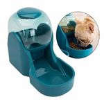 TGOPIT Dry Food Dispenser for Dogs and Cats 3.8 L Pet Feeder Food Dispenser Biscuits for Animals, Transparent Tank with Lid, Non-Slip Bottom Automatic Cat Feeder Dog Food Dispenser