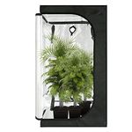 GA Grow Tent 60x60x120 CM 24"x24"x48" C-Series Reflective Mylar Hydroponic Grow Tent with and Waterproof Floor Tray for Indoor Plant Growing 2x2 (60x60x120 CM)